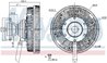 Cupla ventilator radiator Nissens 86231