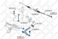 Bucsa suspensie Stellox 87-04627-SX