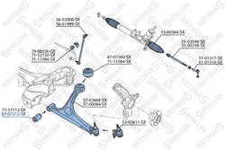 Bucsa suspensie Stellox 87-07212-SX