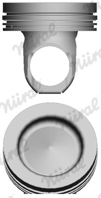 PISTON NURAL 87-123200-10 - Compatibil cu RENAULT TRUCKS, VOLVO