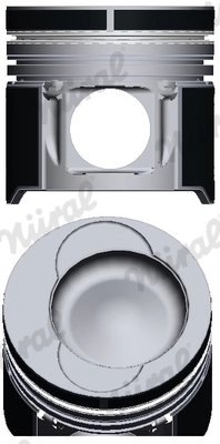 PISTON NURAL 87-136500-00 - Compatibil cu ASKAM, ERF, LIAZ BUS, MAN, NEOPLAN, STAR, STEYR, VAN HOOL