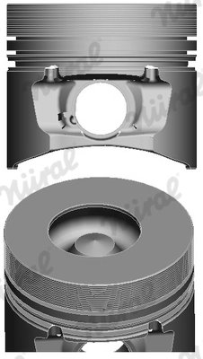 PISTON NURAL 87-146507-00 - Piesa auto compatibila cu mai multe marci
