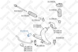 Bucsa suspensie Stellox 87-17001-SX