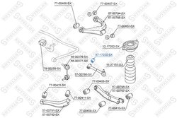 Bucsa suspensie Stellox 87-17020-SX