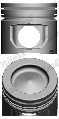 PISTON NURAL 87-289600-00 - Compatibil cu MERCEDES-BENZ, NEOPLAN, SETRA