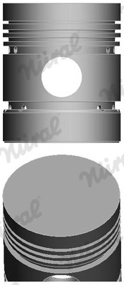 PISTON NURAL 87-314600-00 - Piesa auto compatibila cu mai multe marci