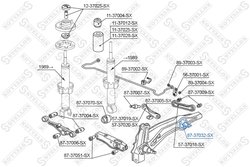 Bucsa suspensie Stellox 87-37032-SX