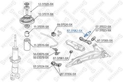 BUCSA SUSPENSIE STELLOX 87-37062-SX - Compatibil cu HONDA