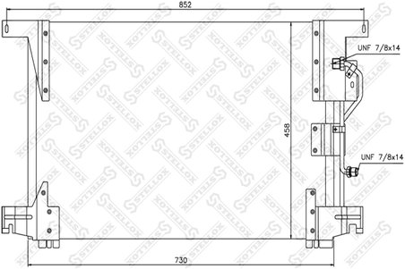 Radiator climatizare Stellox 87-39102-SX