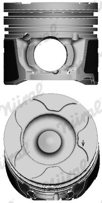 PISTON NURAL 87-424008-00 - Compatibil cu CITROEN, FIAT, FORD, FORD AUSTRALIA, MAZDA, MINI, PEUGEOT, SANTANA, SUZUKI, VOLVO