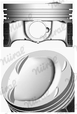 PISTON NURAL 87-429900-00 - Compatibil cu AUDI, SEAT, SKODA, VW