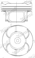 PISTON NURAL 87-434600-00 - Compatibil cu BMW