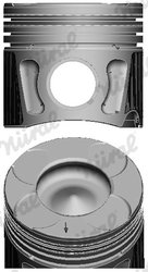 PISTON NURAL 87-435706-00 - Compatibil cu ALFA ROMEO, CHEVROLET, CHRYSLER, CITROEN, FIAT, LANCIA, OPEL, PEUGEOT, VAUXHALL