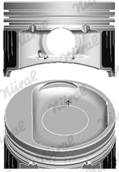 PISTON NURAL 87-436806-00 - Compatibil cu ALFA ROMEO, FIAT, LANCIA, TATA