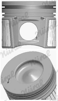 PISTON NURAL 87-437000-10 - Compatibil cu FORD