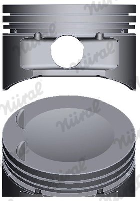 PISTON NURAL 87-438500-00 - Compatibil cu AUDI, AUDI (FAW), SEAT, SKODA, VW
