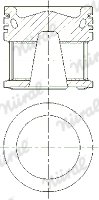 PISTON NURAL 87-440600-00 - Compatibil cu MERCEDES-BENZ, SETRA