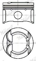 PISTON NURAL 87-444800-10 - Compatibil cu CITROEN, DS, MINI, PEUGEOT