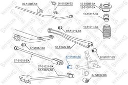 BUCSA SUSPENSIE STELLOX 87-51018-SX - Compatibil cu HYUNDAI