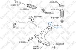 BUCSA SUSPENSIE STELLOX 87-51025-SX - Compatibil cu HYUNDAI