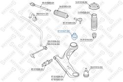 Bucsa suspensie Stellox 87-51027-SX