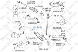 BUCSA SUSPENSIE STELLOX 87-51085-SX - Compatibil cu HYUNDAI