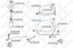 Bucsa suspensie Stellox 87-53028-SX