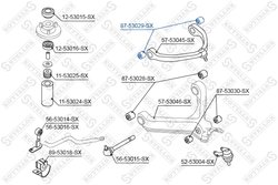 BUCSA SUSPENSIE STELLOX 87-53029-SX - Compatibil cu AUDI, KIA, VW