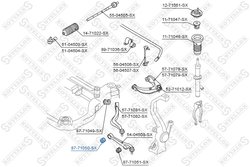 Bucsa suspensie Stellox 87-71050-SX
