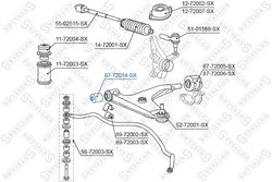 Bucsa suspensie Stellox 87-72014-SX