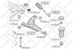 Bucsa suspensie Stellox 87-73022-SX