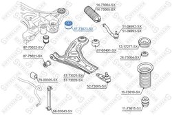 Bucsa suspensie Stellox 87-73023-SX