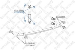 Bucsa suspensie Stellox 87-74026-SX