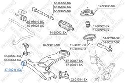 BUCSA SUSPENSIE STELLOX 87-98011-SX - Compatibil cu TOYOTA