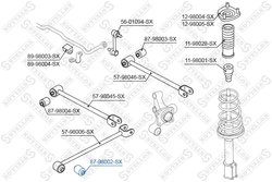 BUCSA SUSPENSIE STELLOX 87-98002-SX - Compatibil cu LEXUS, TOYOTA