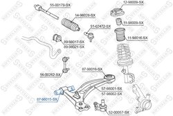 Bucsa suspensie Stellox 87-98015-SX