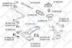 BUCSA SUSPENSIE STELLOX 87-98018-SX - Compatibil cu TOYOTA