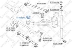 BUCSA SUSPENSIE STELLOX 87-98086-SX - Compatibil cu TOYOTA
