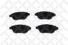 SET PLACUTE FRANA STELLOX 870 010B-SX - Compatibil cu ABARTH, CITROEN, FIAT, LANCIA, OPEL, PEUGEOT