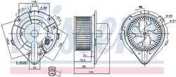 VENTILATOR HABITACLU NISSENS 87064 - Compatibil cu AUDI
