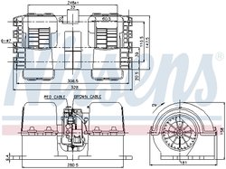 VENTILATOR HABITACLU NISSENS 87133 - Compatibil cu MAN
