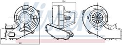 VENTILATOR HABITACLU NISSENS 87247 - Compatibil cu OPEL