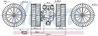VENTILATOR HABITACLU NISSENS 87340 - Compatibil cu MERCEDES-BENZ