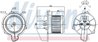 VENTILATOR HABITACLU NISSENS 87700 - Compatibil cu ABARTH, CHRYSLER, FIAT, LANCIA