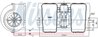 VENTILATOR HABITACLU NISSENS 87716 - Compatibil cu DAF, RENAULT TRUCKS, VOLVO
