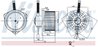 Ventilator habitaclu Nissens 87754