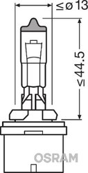 Bec, far principal Osram 880