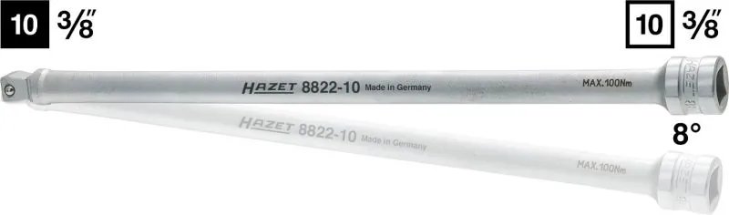 PRELUNGITOR, CHEIE TUBULARA HAZET 8822-10 - Piesa auto compatibila cu mai multe marci