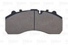 SET PLACUTE FRANA VALEO 882200 - Compatibil cu DAF, IVECO, MAN, MERCEDES-BENZ, SCANIA
