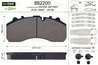 SET PLACUTE FRANA VALEO 882200 - Compatibil cu DAF, IVECO, MAN, MERCEDES-BENZ, SCANIA